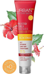 Cremeöl für die Haare mit Hibiskus- und Sheabutter - Urban Pure Twisted Curls Hibiscus & Shea Butter Oil In Cream