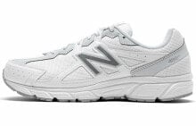 New Balance NB 480 v5 复古 低帮 跑步鞋 女款 灰白色 / Обувь спортивная New Balance NB 480 v5 W480KW5 для бега