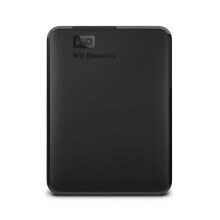 Внешние жесткие диски и SSD Western Digital Elements Portable внешний жесткий диск 5000 GB Черный WDBU6Y0050BBK-WESN