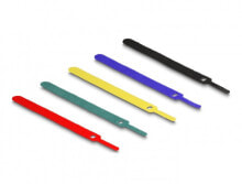 19076 - Hook & loop cable tie - Assorted colours - 150 mm - 12 mm - 10 pc(s)