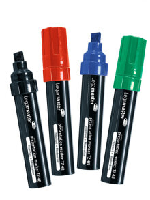 Маркеры Legamaster JUMBO TZ 48 маркер 4 шт Черный, Синий, Зеленый, Красный Скошенный наконечник 155594