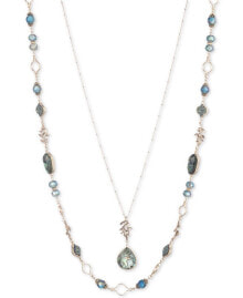 Купить кулоны и подвески lonna & lilly: lonna & lilly gold-Tone Stone & Bead 28" Layered Necklace