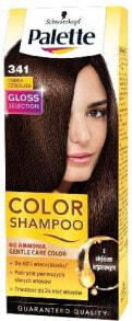 Оттеночное или камуфлирующее средство для волос Schwarzkopf Palette Color Shampoo Szampon koloryzujący nr 341 Ciemna Czekolada