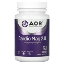 Магний Advanced Orthomolecular Research AOR, Cardio Mag 2.0, 120 Capsules