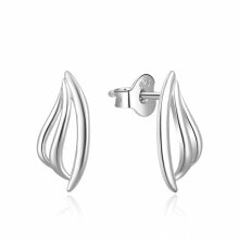 Ювелирные серьги Stylish silver earrings E0002441