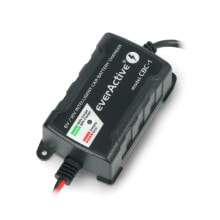 Зарядные устройства для автомобильных аккумуляторов Battery charger, automatic car charger for 6V / 12V EverActive CBC-1 v2