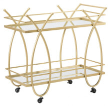 Serving tables and carts