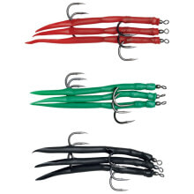 Грузила, крючки, джиг-головки для рыбалки KINETIC Gummi Makk Pro Barbed Single Eyed Hook 3 Units