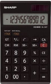 Школьные калькуляторы Sharp EL124TWH Calculator