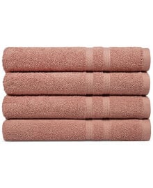 Everyday Home by Trident supremely Soft 100% Cotton 4-Piece Hand Towel Set