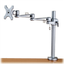 Value Single LCD Monitor Arm, 4 Joints, Desk Clamp 17.99.1132