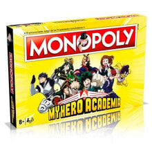 Настольные игры для компании MONOPOLY My Hero Academy Board Game