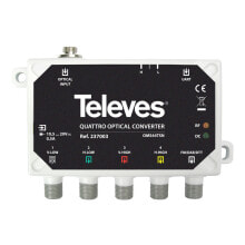 Телевизионные антенны Televes OMS44TSN преобразователь сигнала Черный, Белый