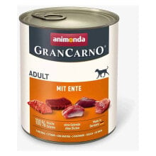 ANIMONDA Grancarno Adult with Duck wet food for dog 800g