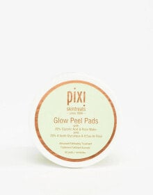 Pixi – Glow Exfoliating – Peeling-Pads mit 20% Glykolsäure, (60 Stk.)