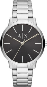 Мужские наручные часы с серебряным браслетом AX2700 Cayde ARMANI EXCHANGE