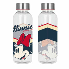 Купить контейнеры и ланч-боксы для школы Minnie Mouse: Бутылка с водой Minnie Mouse 850 ml