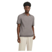 JACK & JONES Bani Knit Split Short Sleeve Polo