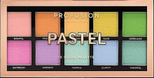 Lidschatten-Palette - Profusion Cosmetics Pastel 10 Shades Eyeshadow Palette