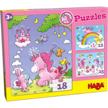 HABA Sparkling unicorn puzzles