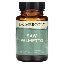 Dr. Mercola, Saw Palmetto, 30 капсул