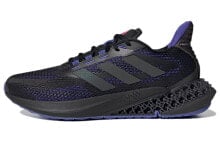 adidas 4D FWD Pulse 厚底运动 减震防滑 低帮 跑步鞋 男款 黑紫色 / Кроссовки Adidas 4D FWD Pulse FWD Pulse Q46452