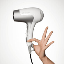 Hair dryers and hair brushes braun Satin Hair 5 HD 580 - Grey - White - Hanging loop - 1.8 m - 2500 W - 100 - 240 V - 620 g