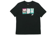 Nike AS NSW Tee 空军一号印花圆领套头短袖T恤 男款 黑色 / Футболка Nike AS NSW Tee T CT6528-010