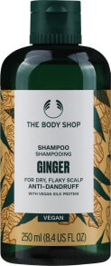 Anti-Schuppen Shampoo mit Ingwer- und Seidenproteinen für trockene und schuppige Kopfhaut - The Body Shop Ginger Shampoo Anti-Dandruff Vegan