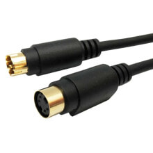 EUROCONNEX 2057 7P M/F Mini DIN Cable 1.5 m