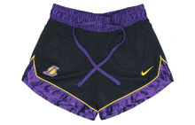 Nike NBA 洛杉矶湖人队运动速干篮球短裤 女款 黑色 / Трендовые Trendy Sports Pants AV0211-010
