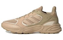 adidas neo 90S VALASION 复古休闲 防滑 低帮 跑步鞋 男女同款 褐色 / Adidas Neo 90S HP6769