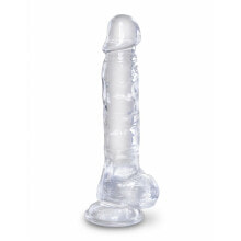 Realistic Dildo Pipedream King Cock Clear