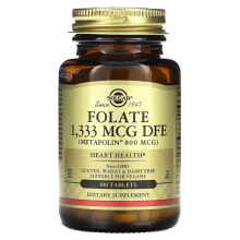 Solgar, Folate, 1,000 mcg, 120 Tablets