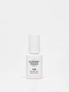 Купить макияж Elegant Touch: Elegant Touch Brush On Nail Glue - Pink