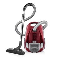 Princess 333001 Vacuum Cleaner Power DeLuxe Bagged - 700 W - Cylinder vacuum - Dry - Dust bag - 3 L - HEPA