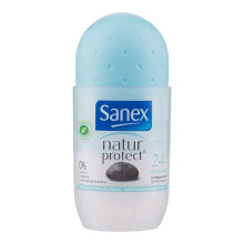 Дезодоранты sanex Natur Protect Roll-On Deodorant Шариковый дезодорант, не оставляет следов на одежде 50 мл