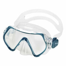 Masks and snorkels for scuba diving