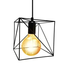 MATEL Vintage pendant light E27 square