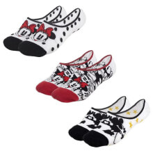 CERDA GROUP Minnie No Show Socks 3 Pairs