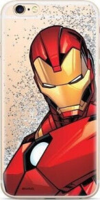 ERT ETUI PŁYNNY BROKAT MARVEL IRON MAN 005 LENOVO MOTO E6 standard