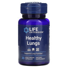 Витамины и БАДы для мышц и суставов Life Extension, Healthy Lungs, 30 вегетарианских капсул