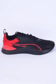 377893-06 İnfusion Siyah-Kırmızı Erkek Spor Ayakkabı