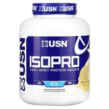 Whey Protein uSN, IsoPro, 100% Whey Protein Isolate, Chocolate, 4 lbs (1,814 g)