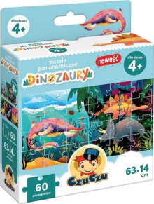 Купить пазлы для детей Czuczu: Czuczu Puzzle panoramiczne 60 Dinozaury