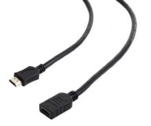 Компьютерный разъем или переходник Gembird 4.5m HDMI, 4.5 m, HDMI Type A (Standard), HDMI Type A (Standard), 4096 x 2160 pixels, 3D, Black