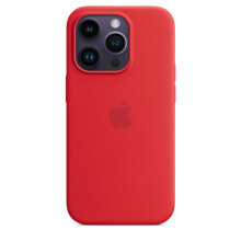 Apple iPhone 14 Pro Silicone Case with MagSafe - (PRODUCT)RED - Cover - Apple - iPhone 14 Pro - 15.5 cm (6.1