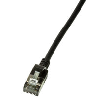 Кабели и разъемы для аудио- и видеотехники LogiLink Ultraflex сетевой кабель 5 m Cat6a S/UTP (STP) Черный CQ9073S