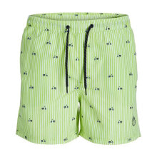 JACK & JONES Jpstfiji Swim Mini Stripe Swimming Shorts