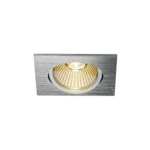 SLV NEW TRIA angular - Recessed lighting spot - 1 bulb(s) - LED - 430 lm - 220-240 V - Aluminium